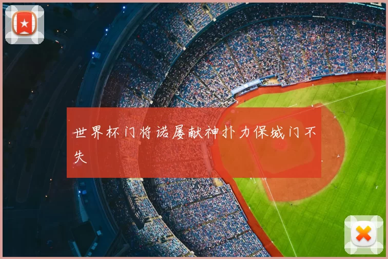 世界杯门将诺屡献神扑力保城门不失