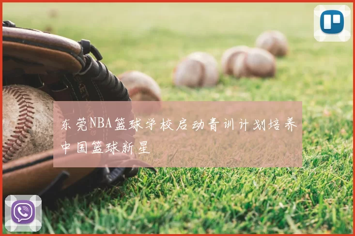 东莞NBA篮球学校启动青训计划培养中国篮球新星