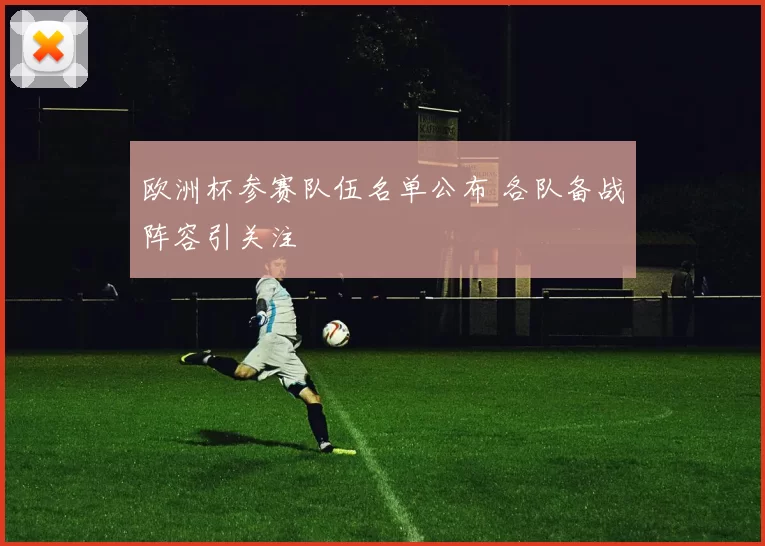 欧洲杯参赛队伍名单公布 各队备战阵容引关注