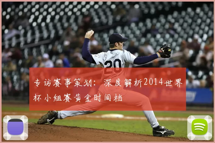 专访赛事策划：深度解析2014世界杯小组赛黄金时间档